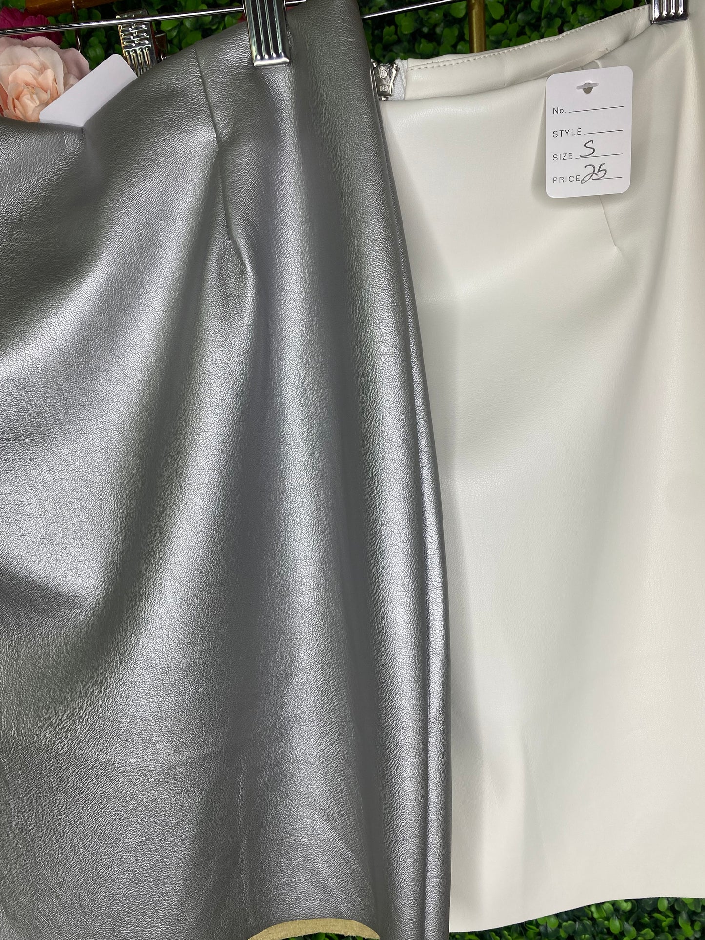 Vegan Leather Skirt PLUS SIZE